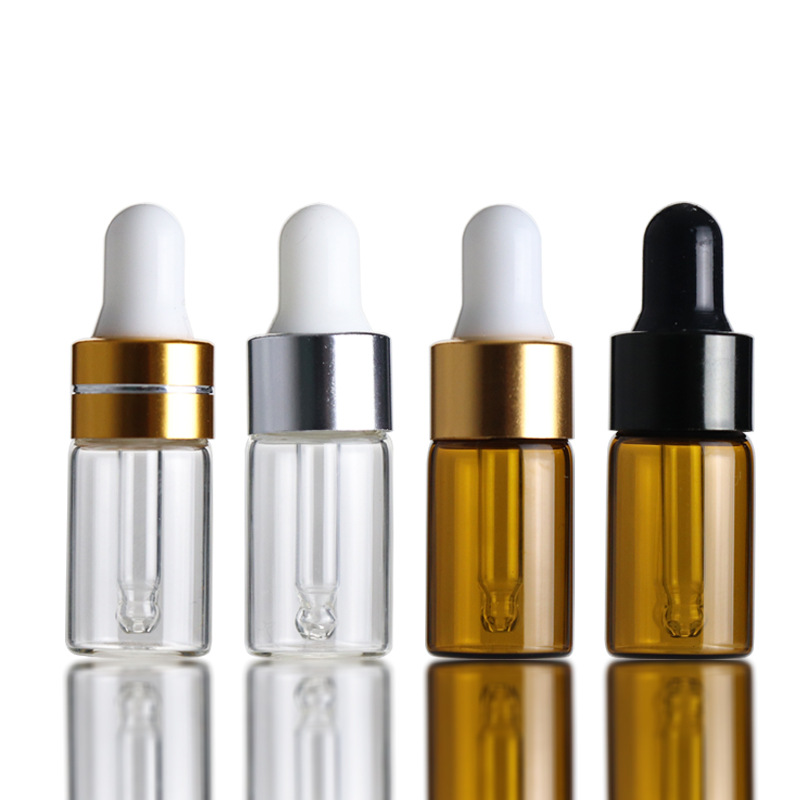 Juice Bottle Dropper - 100 stks Mini Druppelflesjes 1 ml