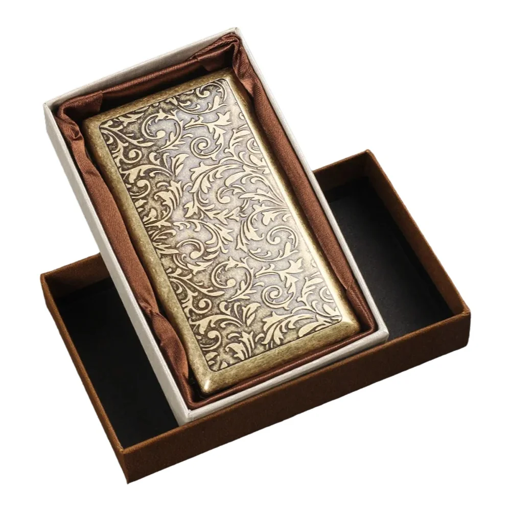 Smoking & Vaping Accessories - Slanke sigarettenkoker met reliëf, 20 stuks