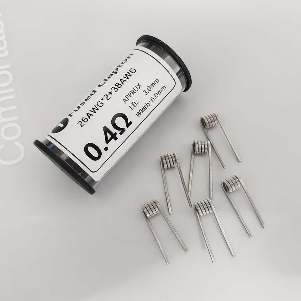 6 stuks Ni80 26x2+38AWG ID3.0  - Coil Building Kit recensie en prijs
